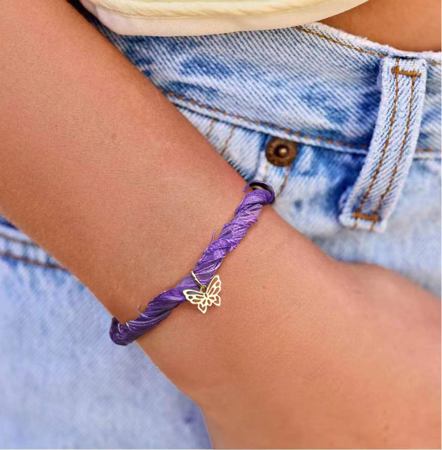 free butterfly bracelet